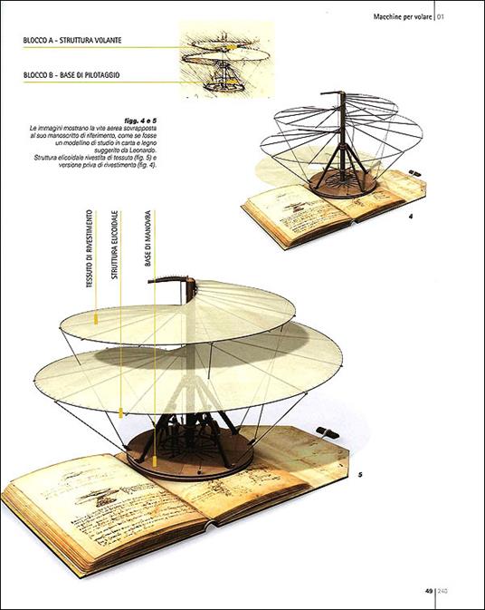 Le macchine di Leonardo. Segreti e invenzioni nei Codici da Vinci - 4