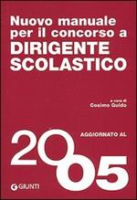 Nuovo manuale per il concorso a dirigente scolastico