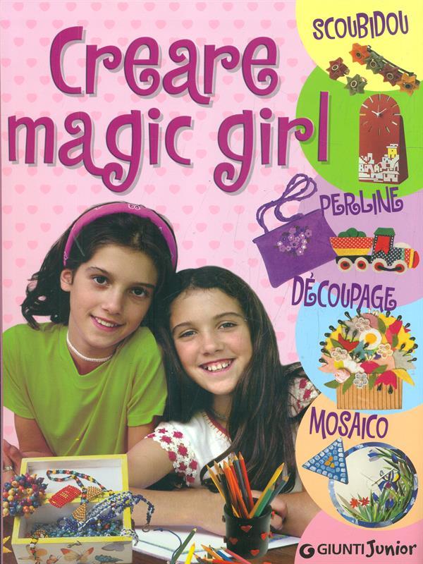 Creare magic girl. Scoubidou, perline, découpage, mosaico