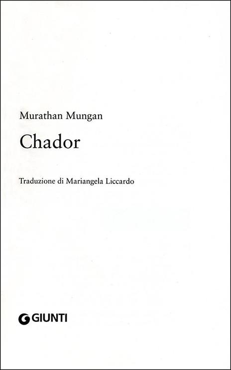 Chador - Murathan Mungan - 2