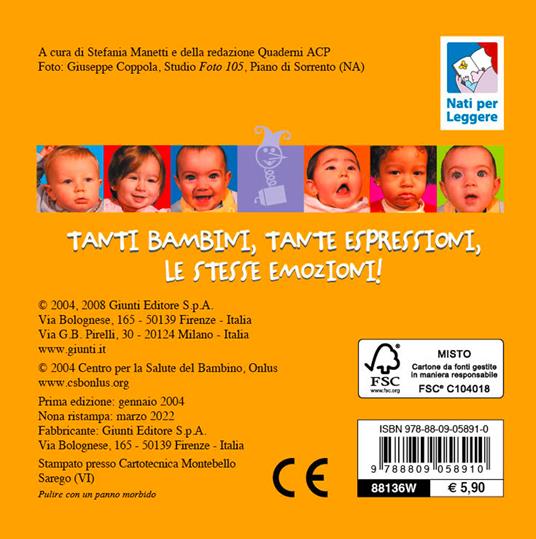 Guarda che faccia! Nati per leggere. Ediz. a colori - 2