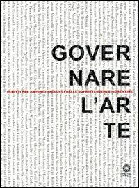 Governare l'arte - copertina