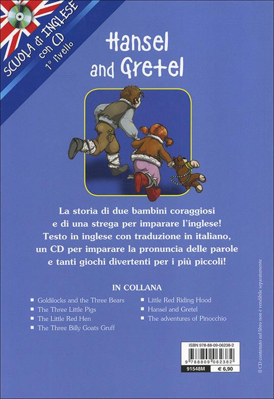 Hansel and Gretel-Hansel e Gretel. Ediz. bilingue. Con CD Audio - 2