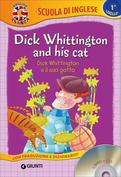 Dick Whittington and his cat-Dick Whittington e il suo gatto. Con CD-Audio - copertina