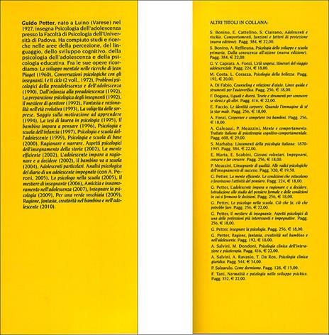 Psicologia e scuola dell'infanzia. Il bambino fra i tre e i sei anni e il suo ambiente educativo - Guido Petter - 3