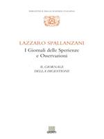 I giornali delle sperienze e osservazioni: il giornale della digestione
