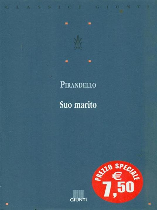 Suo marito - Luigi Pirandello - copertina