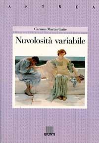 Nuvolosità variabile - Carmen Martín Gaite - copertina
