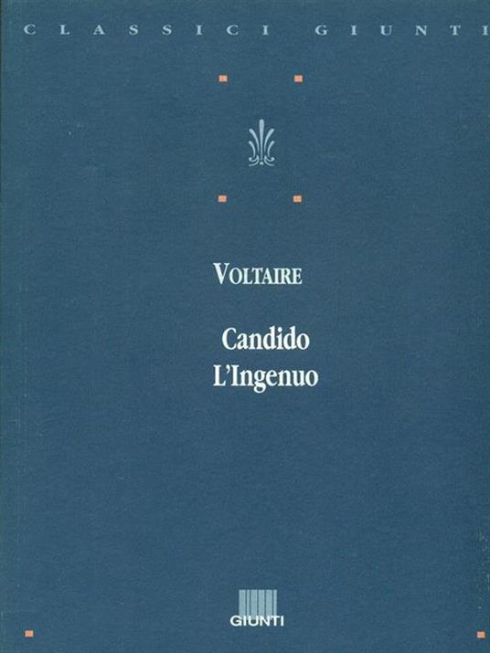 Candido-L'ingenuo - Voltaire - 5