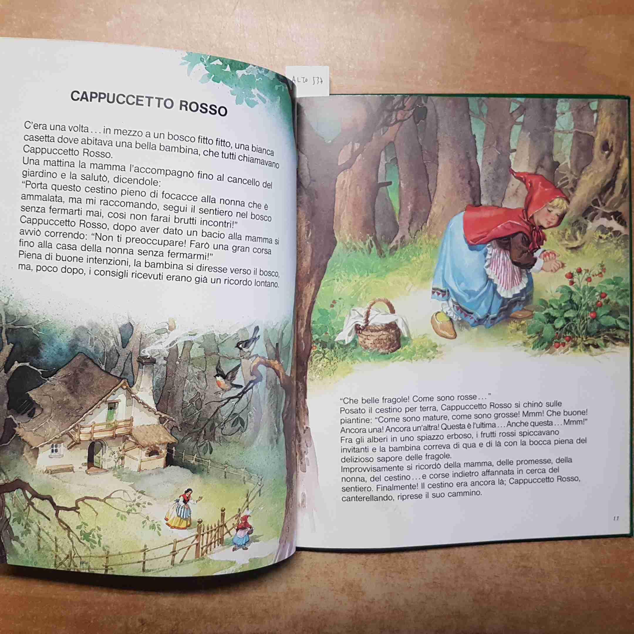 La storia di Cappuccetto Rosso e tante altre