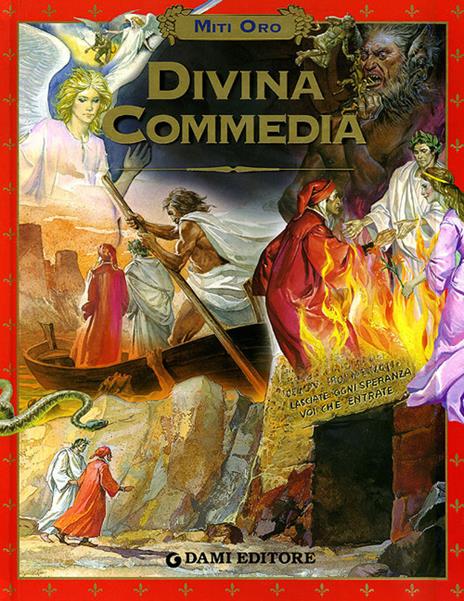 La Divina commedia - Dante Alighieri - copertina