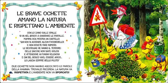 Mamma Oca insegna le buone maniere. Ediz. illustrata - Silvia D'Achille,Tony Wolf - 2