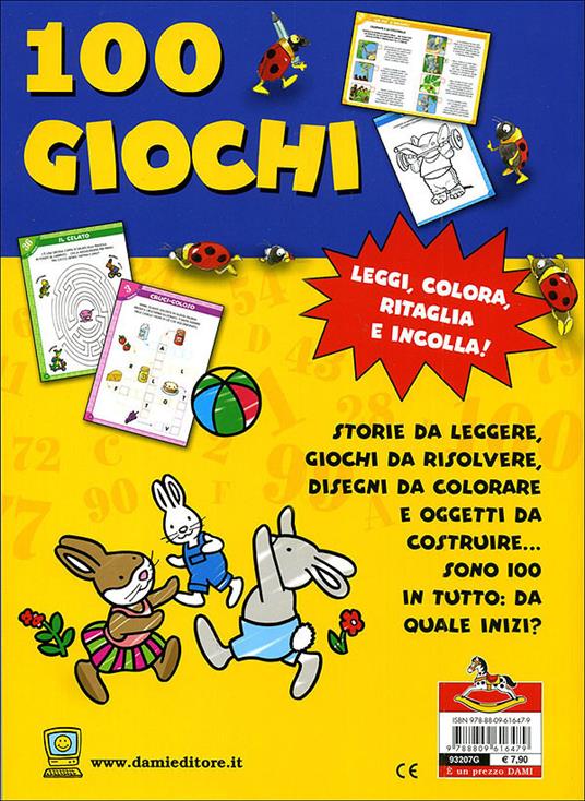 Cento giochi. Leggi, colora, ritaglia e incolla! - Silvia D'Achille,Tony Wolf - 4