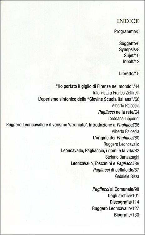 Pagliacci. Ruggero Leoncavallo - 4
