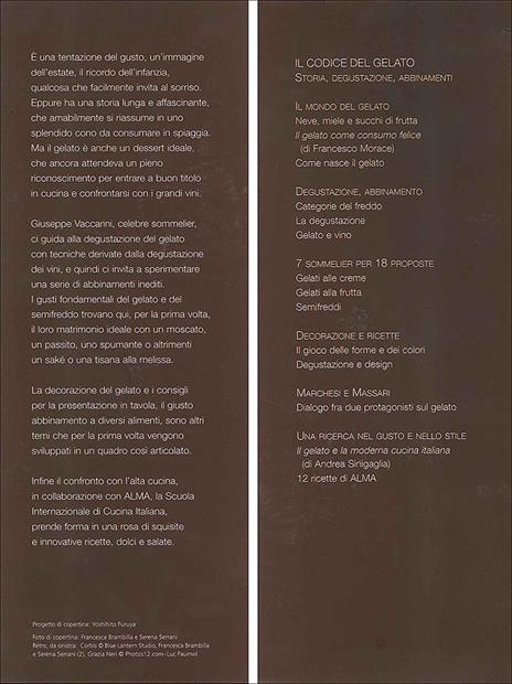 Il codice del gelato. Storia, degustazione, abbinamenti. Ediz. illustrata - Giuseppe Vaccarini - 5
