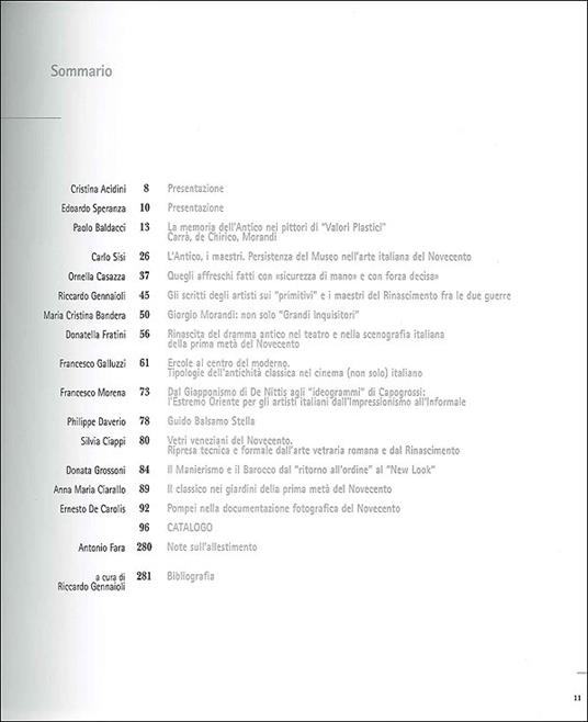 Memorie dell'antico nell'arte del Novecento. Ediz. illustrata - 4