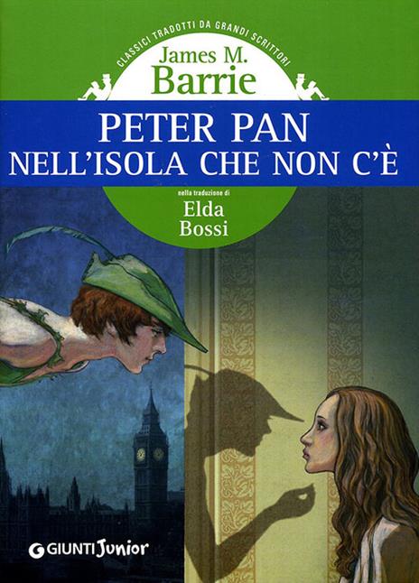 Peter Pan nell'isola che non c'è - James Matthew Barrie - copertina