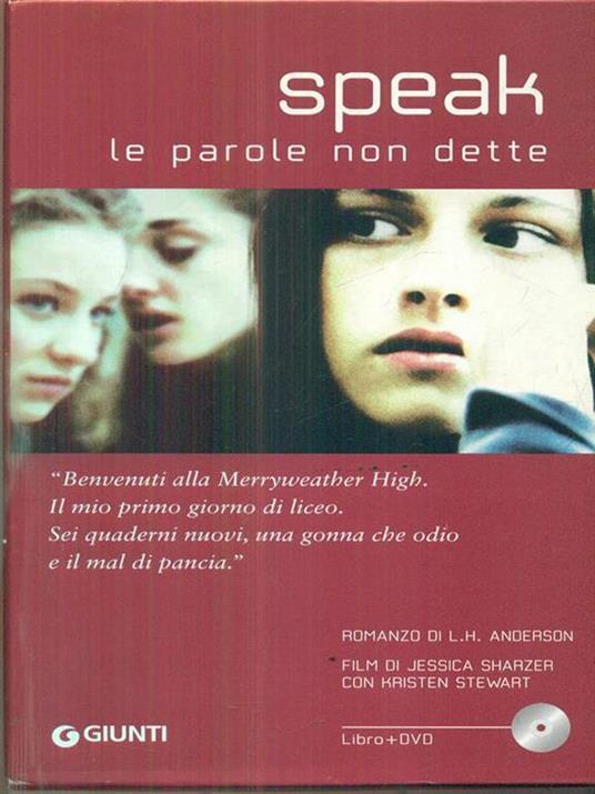 Speak. Le parole non dette. Con DVD - Laurie Halse Anderson - 2