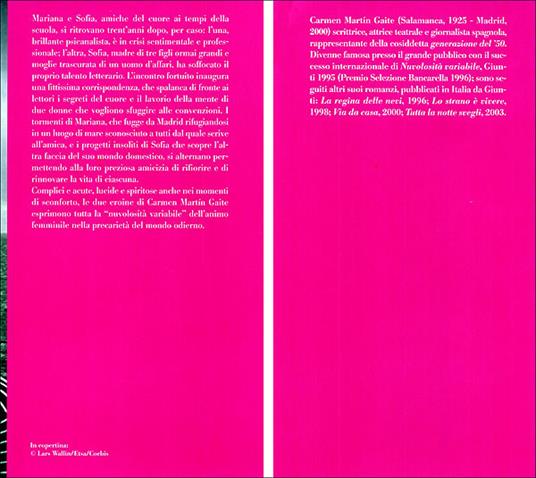 Nuvolosità variabile - Carmen Martín Gaite - 4