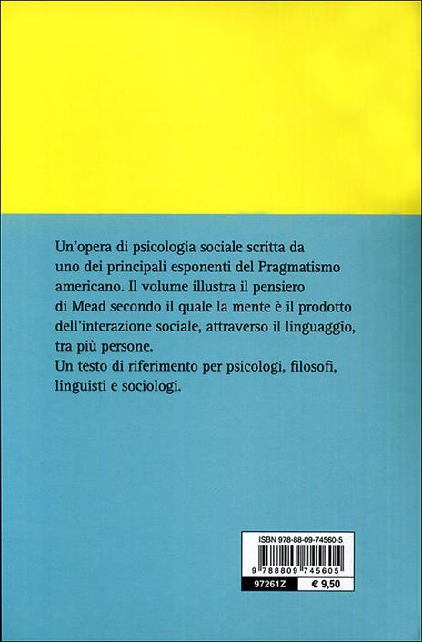 Mente, sé e società - George H. Mead - 4