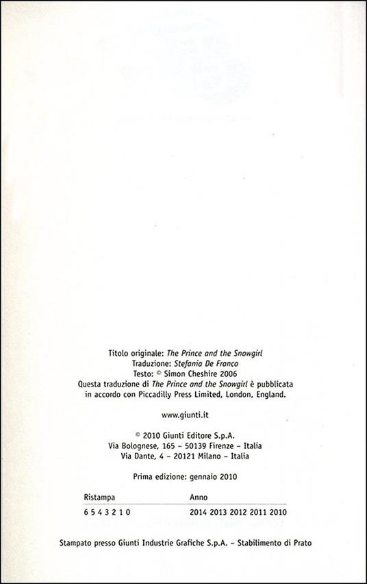 Un principe in bianco - Simon Cheshire - 2