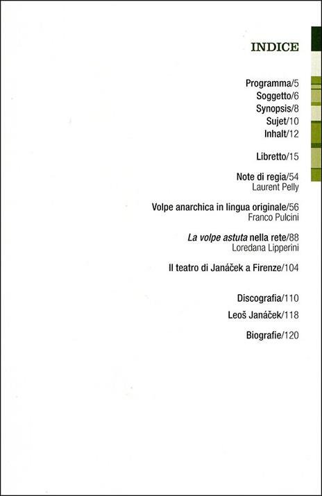 La piccola volpe astuta. Leos Janacek - 4