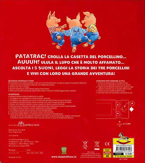 Tre porcellini. Premi e ascolta. Ediz. illustrata - Anna Casalis - 7