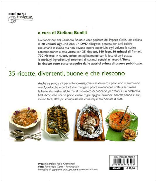 Cuciniamo il pesce. Con DVD - Annalisa Barbagli,Stefania A. Barzini - 4