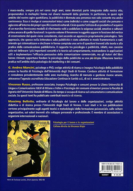 Psicologia della pubblicità. Oltre la tentazione - Andrea Mancini,Vincenzo Russo,Massimo Bellotto - 3