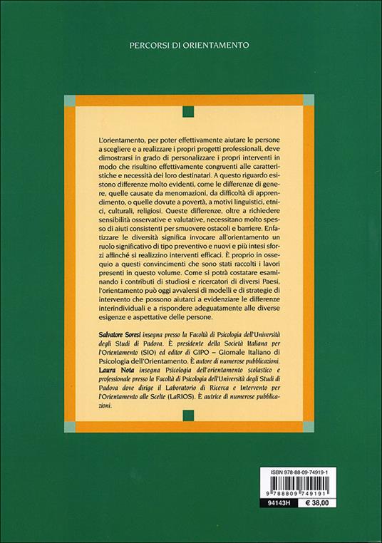 Sfide e nuovi orizzonti per l'orientamento. Vol. 2: Diversità, sviluppo professionale, lavoro e servizi territoriali - 2