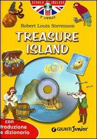 Treasure island. Con traduzione e dizionario. Ediz. bilingue. Con CD Audio - Robert Louis Stevenson - copertina