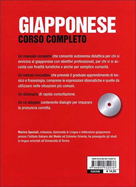Giapponese. Corso completo. Con CD Audio - Marina Speziali - 2