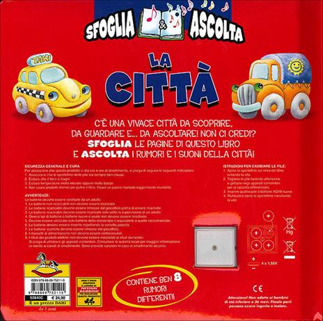 La città. Sfoglia le pagine e ascolta i rumori della città. Ediz. illustrata - Andrea Mercurio - 3