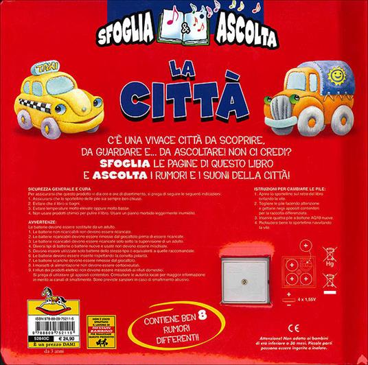 La città. Sfoglia le pagine e ascolta i rumori della città. Ediz. illustrata - Andrea Mercurio - 3