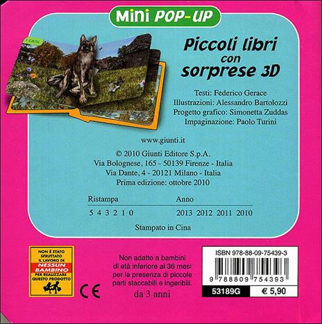 I gatti. Libro pop-up. Ediz. illustrata - Federico Gerace,Alessandro Bartolozzi - 2