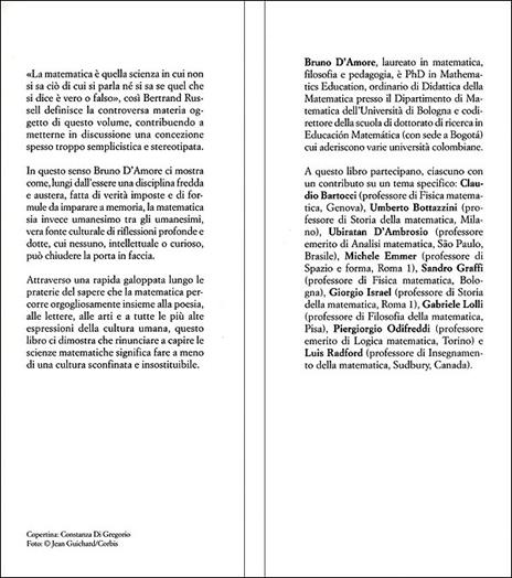 Matematica. Stupore e poesia - Bruno D'Amore - ebook - 4