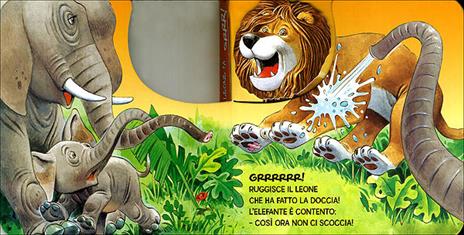 Il leone fa... grrr! Tira la coda. Ediz. illustrata - Anna Casalis - 2