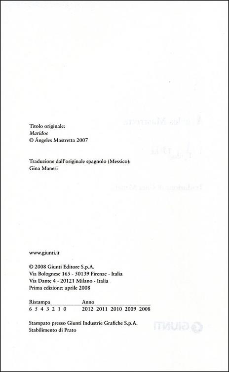 Mariti - Ángeles Mastretta - ebook - 2