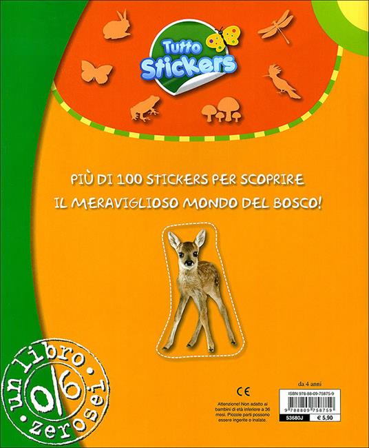 Il bosco. Tutto stickers. Ediz. illustrata - 3