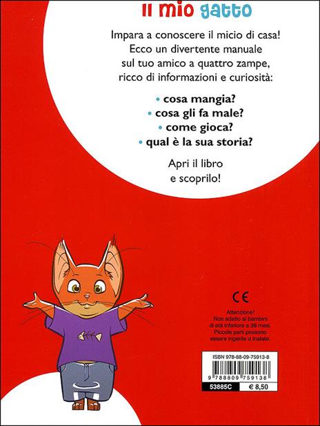 Il mio gatto. Il carattere. L'alimentazione. Le cure. Con stickers - Bruno Tenerezza - 5