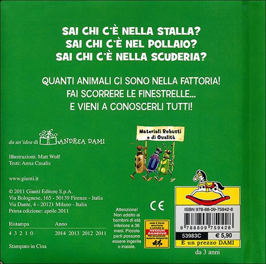 Sai chi c'è nella fattoria? Ediz. illustrata - Anna Casalis - 5