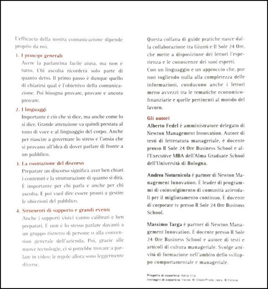Parlare in pubblico con successo - Alberto Fedel,Andrea Notarnicola,Massimo Targa - 5