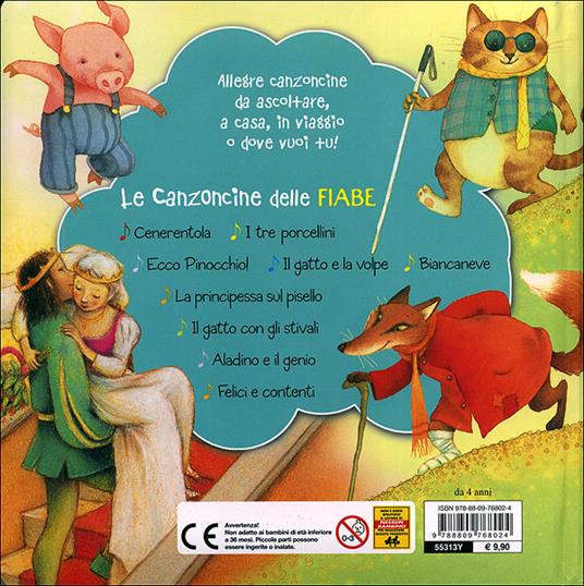 Le canzoncine delle fiabe. Leggi e canta con noi. Con CD Audio - Patrizia Nencini,Elisa Prati,Micaela Vissani - 5