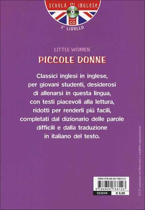 Little women. Con traduzione e dizionario. Ediz. bilingue. Con CD Audio - Louisa May Alcott - 2