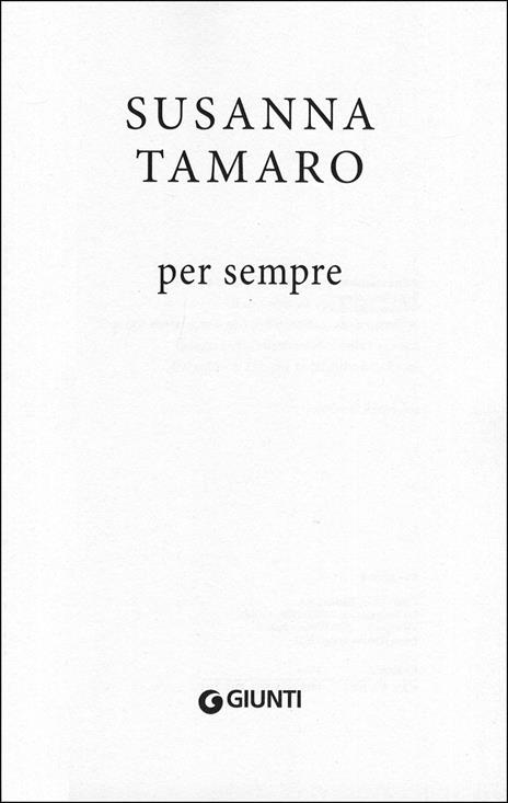 Per sempre - Susanna Tamaro - 2