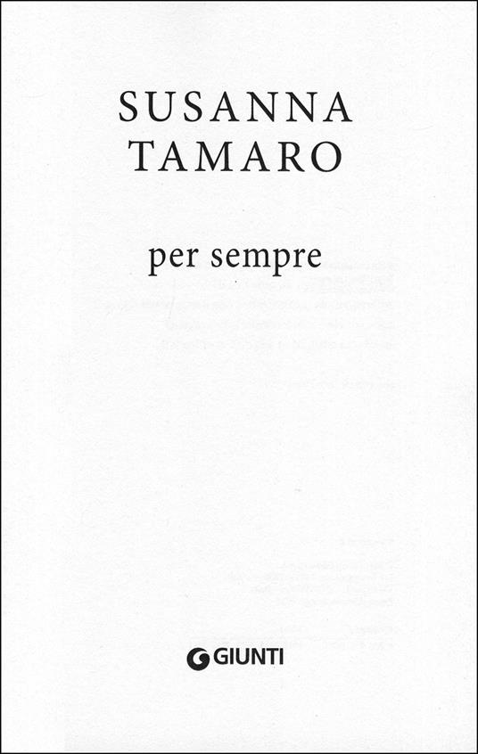 Per sempre - Susanna Tamaro - 2
