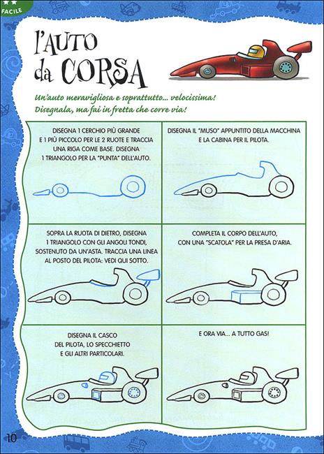 Com'è bello disegnare le macchine. Ediz. illustrata - 3