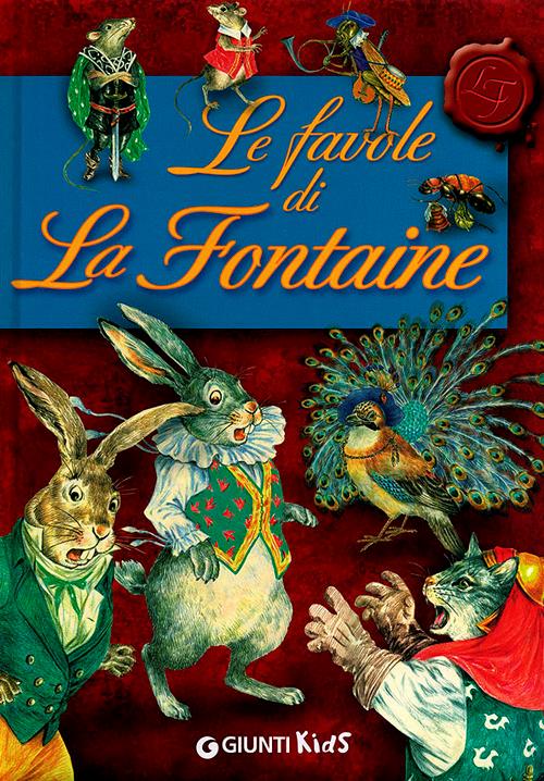 Le favole di La Fontaine. Ediz. a colori - copertina