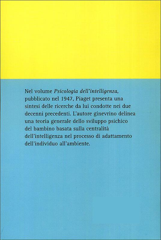 Psicologia dell'intelligenza - Jean Piaget,Luciano Mecacci - ebook - 4