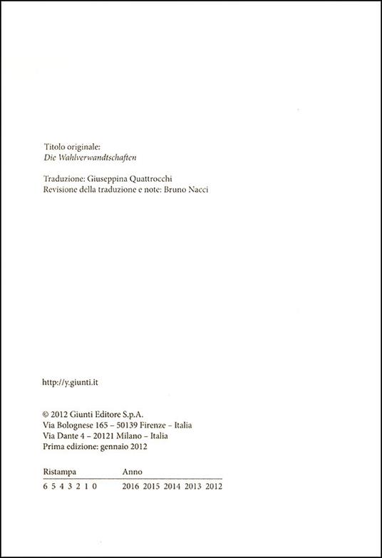 Le affinità elettive - Johann Wolfgang Goethe - 3